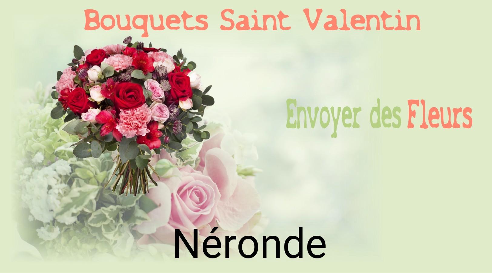Roses de Saint-Valentin livrées à Néronde